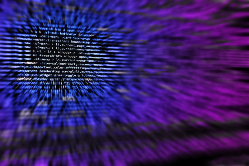 abstract cyan purple technology background
